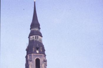 Kostel od východu ( © Ivan Grisa 11/1985)