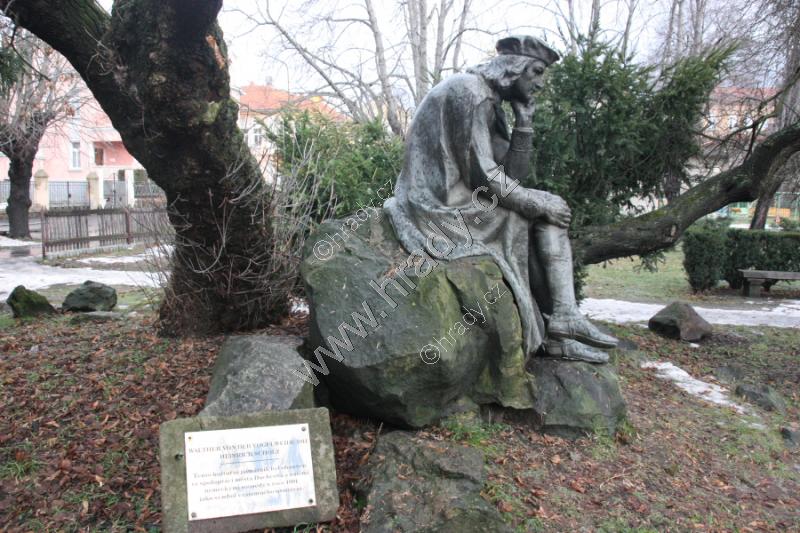 pomník Walthera von der Vogelweide