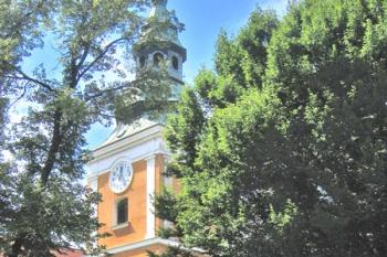 Zvonice v Němčicích nad Hanou ( © Pavel Vítek 08/2010)
