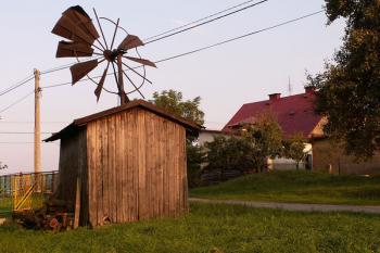 Celkový pohled na větrný mlýnek (© Miroslav BITTER 10/2005)