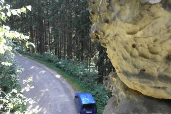Pohled z Pekařovy brány (© Josef Filio Šretr, 02/2011)