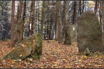 Pohled od přístupové cesty ( © Petr Turyna 10/2005)