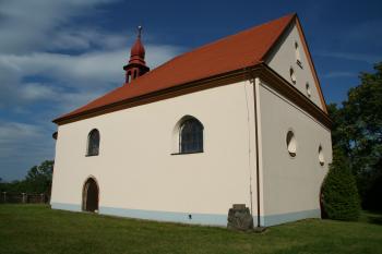 kostel na Nebevzetí Panny Marie ve Vraclavi ( © Petr Nožička 06/2009)