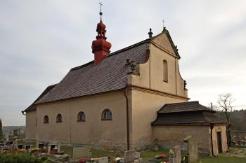 kostel od severozápadu (© Pavel Zany Komárek 19. 11. 2012)