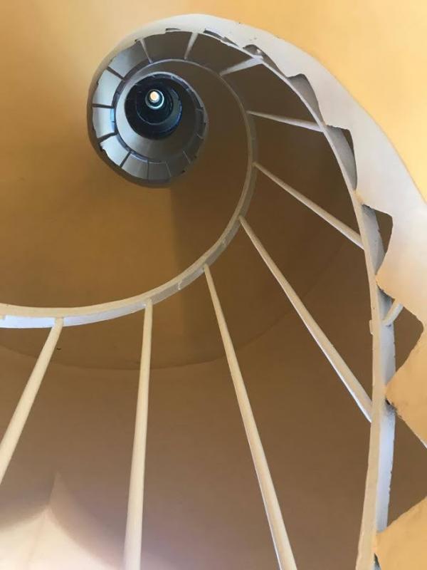 Z 302 schodů se vám i hlava zatočí