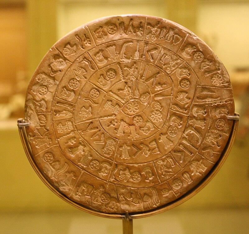 Disk z Phaistosu.