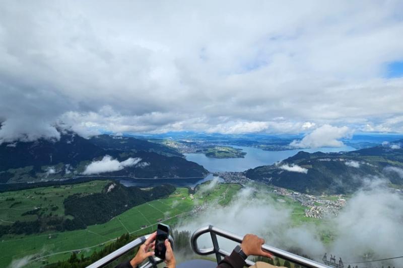 Výhled z CabriO lanovky