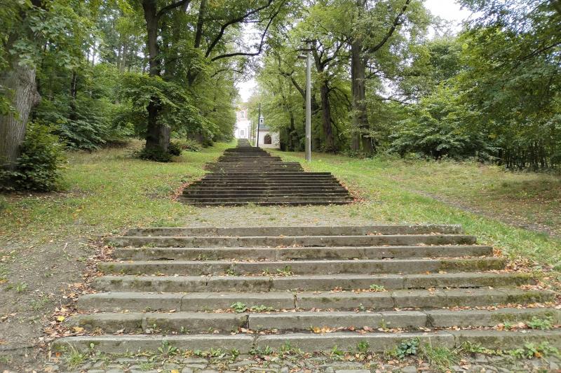 Schody na Cvilín