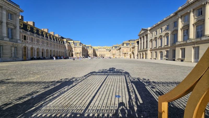 Nádvoří zámku Versailles
