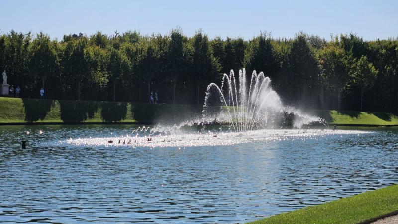 Tryskající fontána