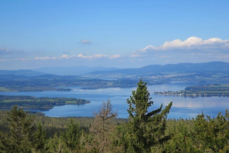 Výhled z Vítkova hrádku