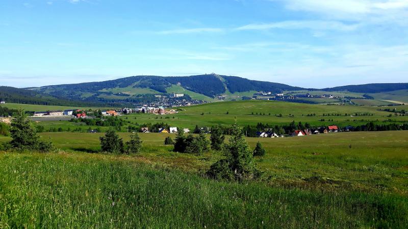 Pohled na Fichtelberg